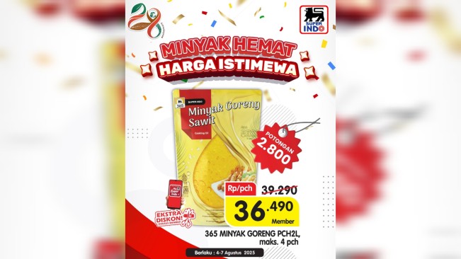 Promo Superindo dengan harga istimewa. [Instagram Superindo]